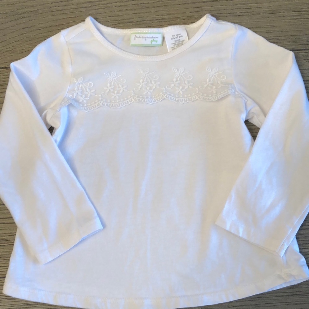 First Impressions Scallop Top